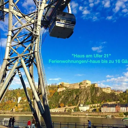 Haus Am Ufer Mit Rheinpanoramablick